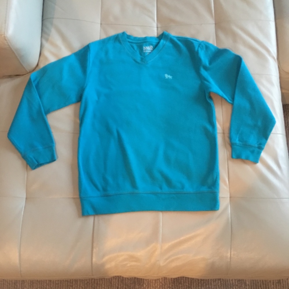 Old Navy v-neck ribbed knit sweater Youth LG